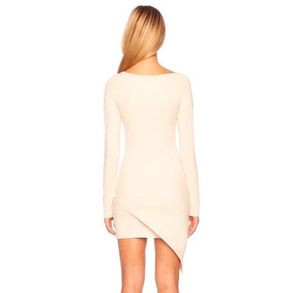 Susan Monaco High
Low Overlay Dress in
Blanched Almond Size L NWOT - Picture 3 of 11